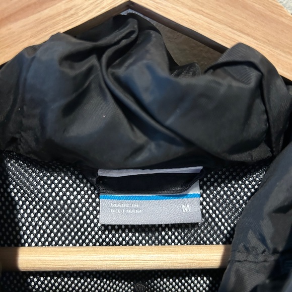 Columbia Black Rain Jacket - Picture 3 of 5